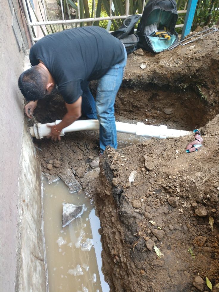 Burst pipe repair by certified plumber